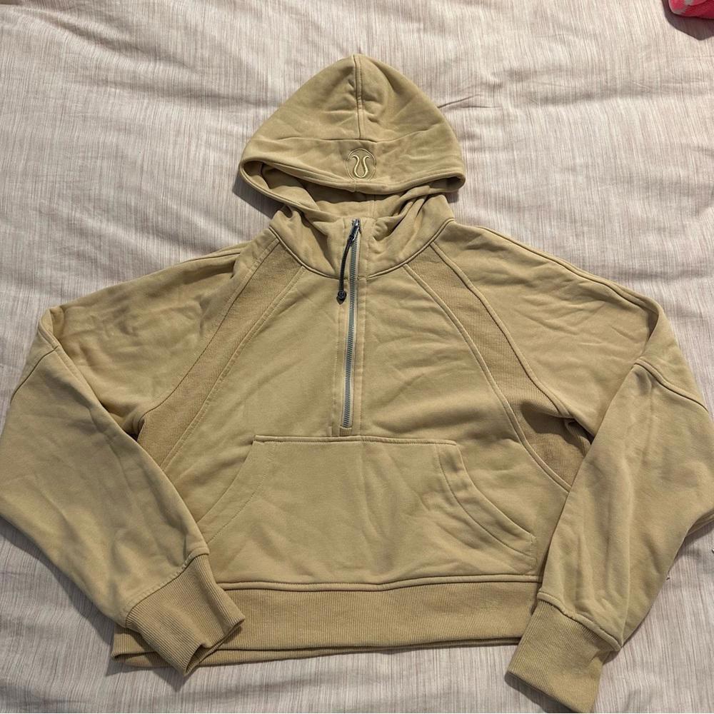 Lululemon Athletica Scuba Oversized Half-Zip Fleece Hoodie